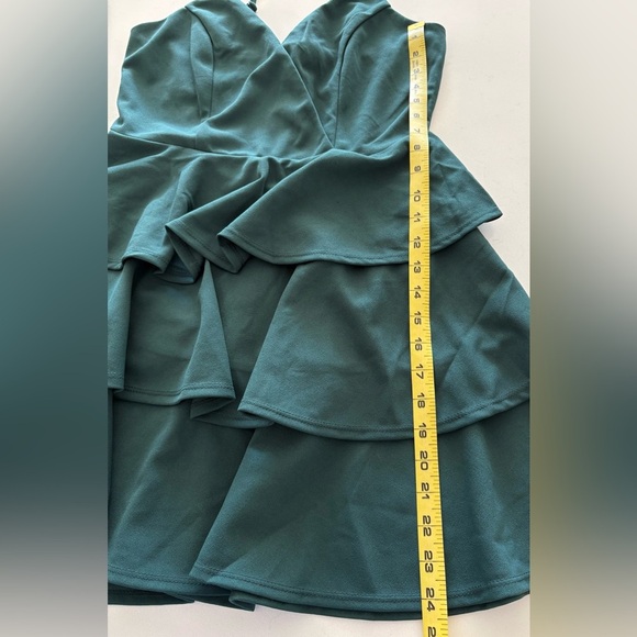 ROWA Tiered Ruffle Mini Dress - Picture 5 of 6